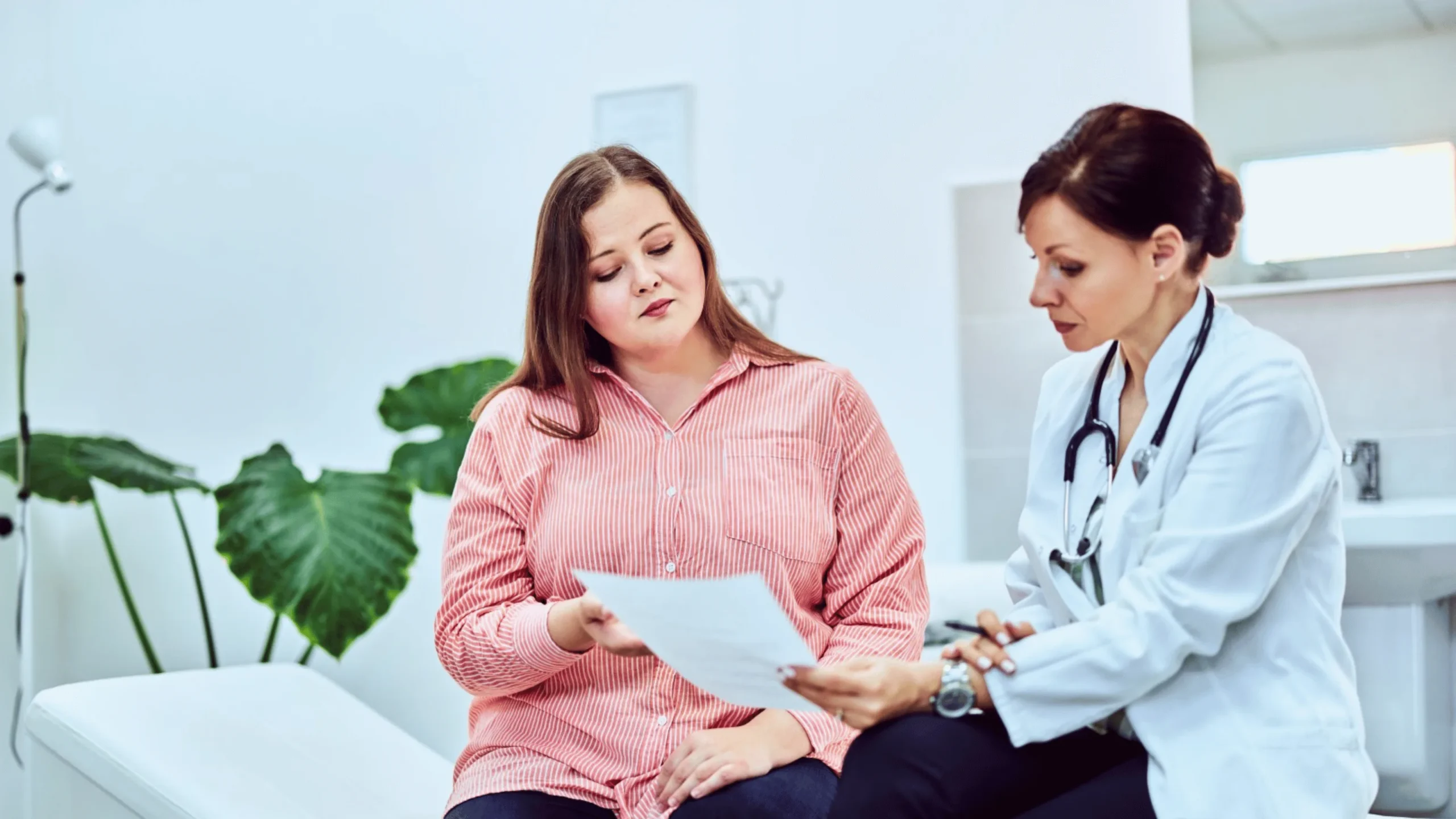 Doctor consultation about NHS Wegovy eligibility